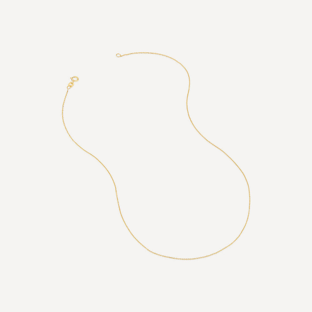 9ct Yellow Gold Open Polished Diamond Shape & Cubic Zirconia Top Pendant image number 2