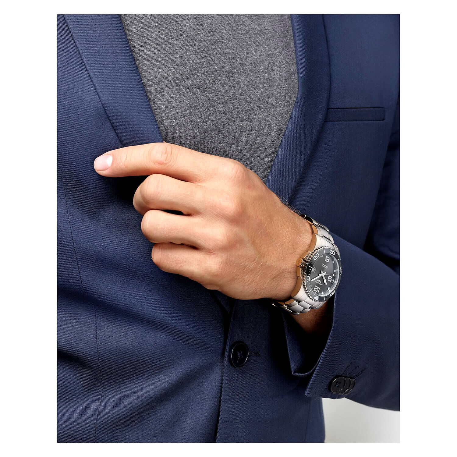 Longines HydroConquest Stainless Steel Men s Watch