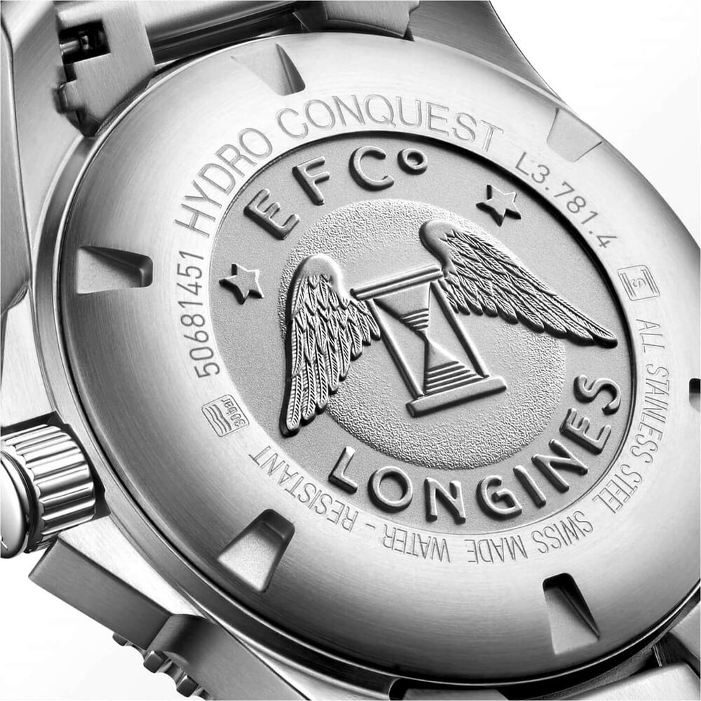 Longines Diving HydroConquest 41mm Automatic Blue Dial Bracelet Watch image number 3