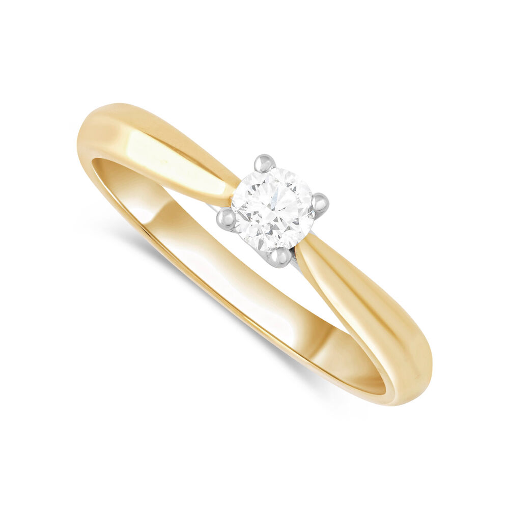 18ct Gold Engagement Ring image number 0