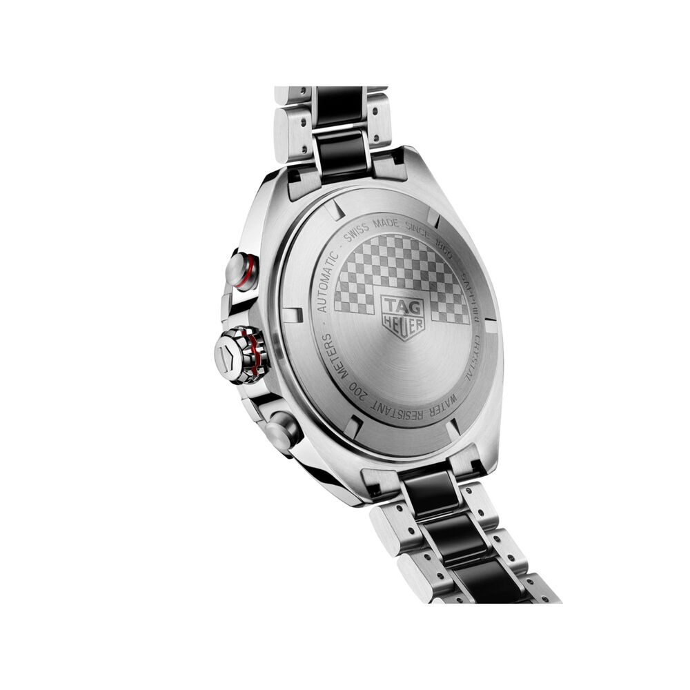 Pre-Owned TAG Heuer Formula 1 Calibre 16 44mm Chronograph Dial Ceramic & Stainless Steel Watch image number 3