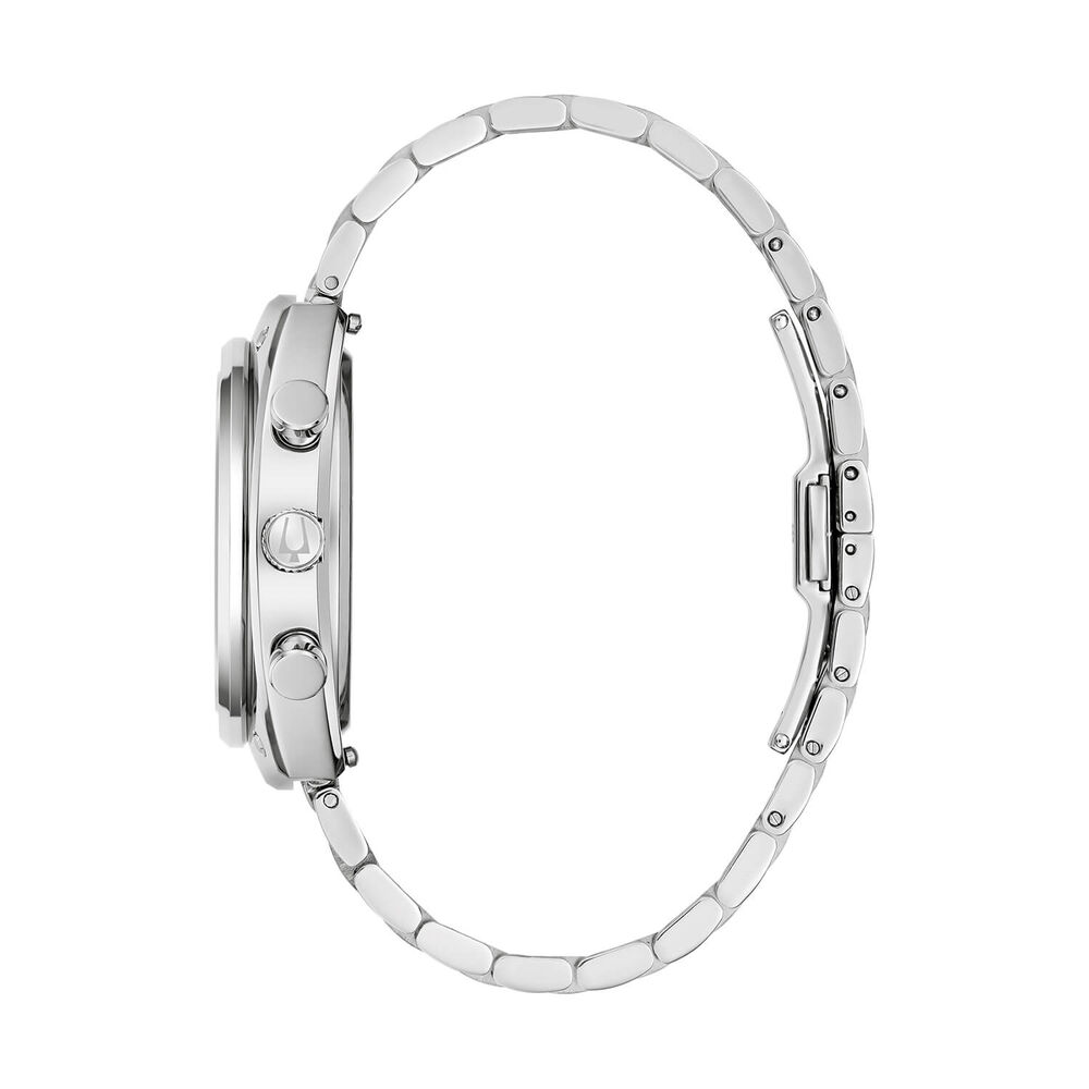 Bulova Shelby Racer Daytona Coupe 40mm Steel Case Bracelet Watch
