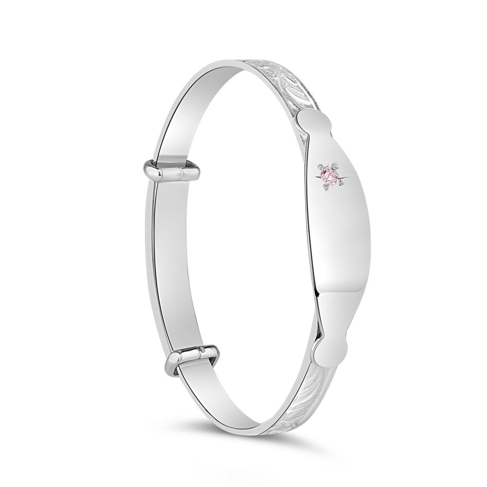 Sterling Silver Baby Bangle image number 2