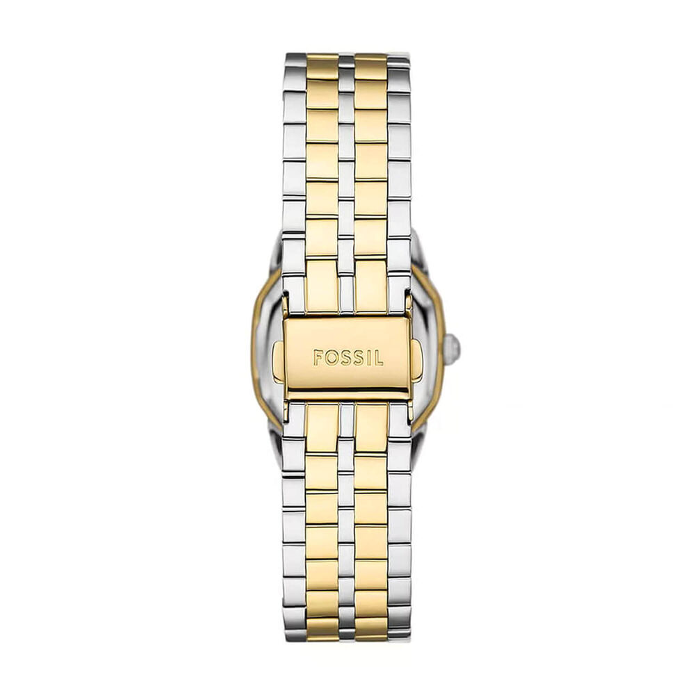 Fossil Harlow 27mm Cream Dial Two-Tone Stainless Steel Bracelet Watch image number 1