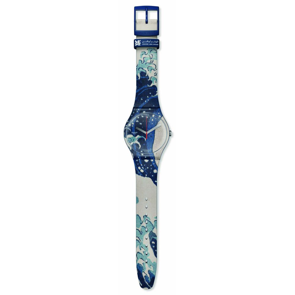 Swatch Art Journey 2023 The Great Wave by the Astrolabe 41mm Watch image number 1