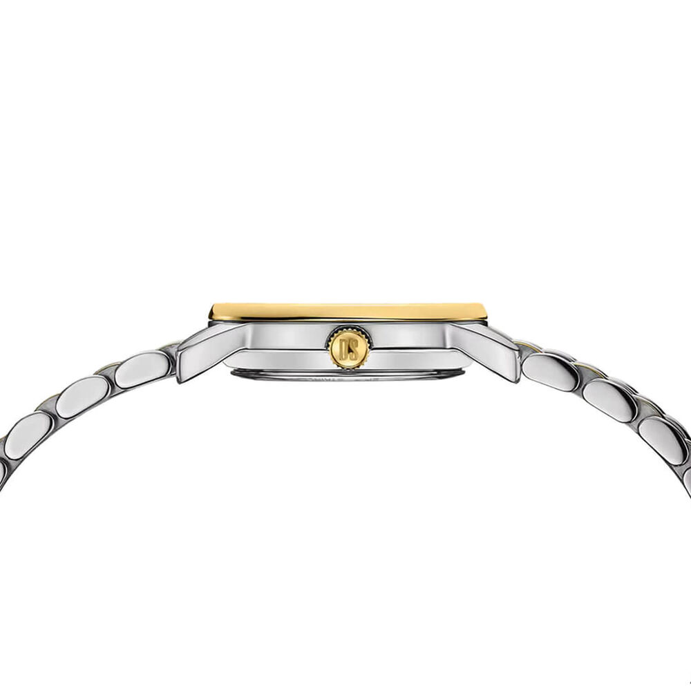 Certina DS-8 Lady 27mm Mother of Pearl Dial Two Tone Steel Bracelet Watch image number 3