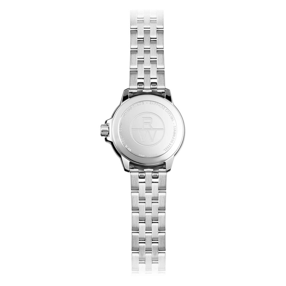 Raymond Weil Tango Quartz 30mm Pink Dial Steel Bracelet Watch image number 2