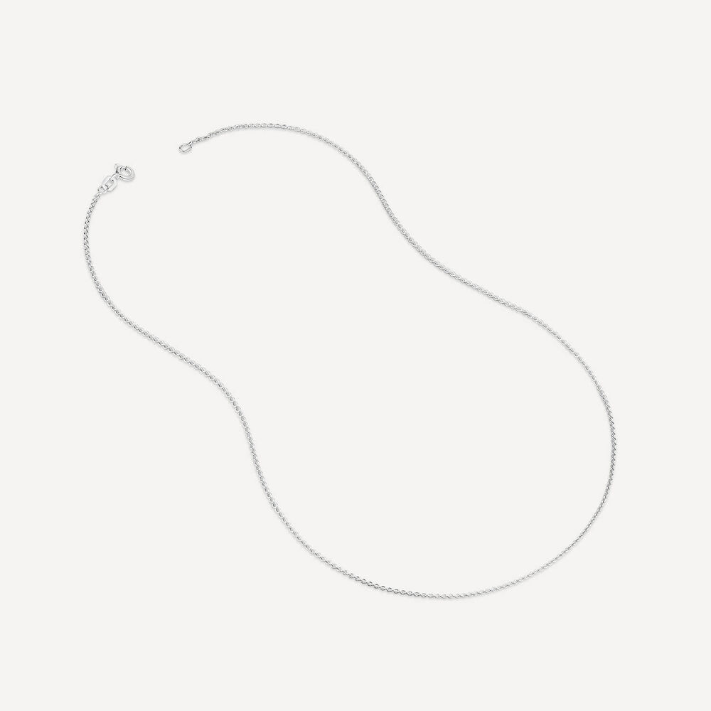 Silver & Gold-plated Cubic Zirconia 'Love You To The Moon & Back' Pendant (Chain Included) image number 2