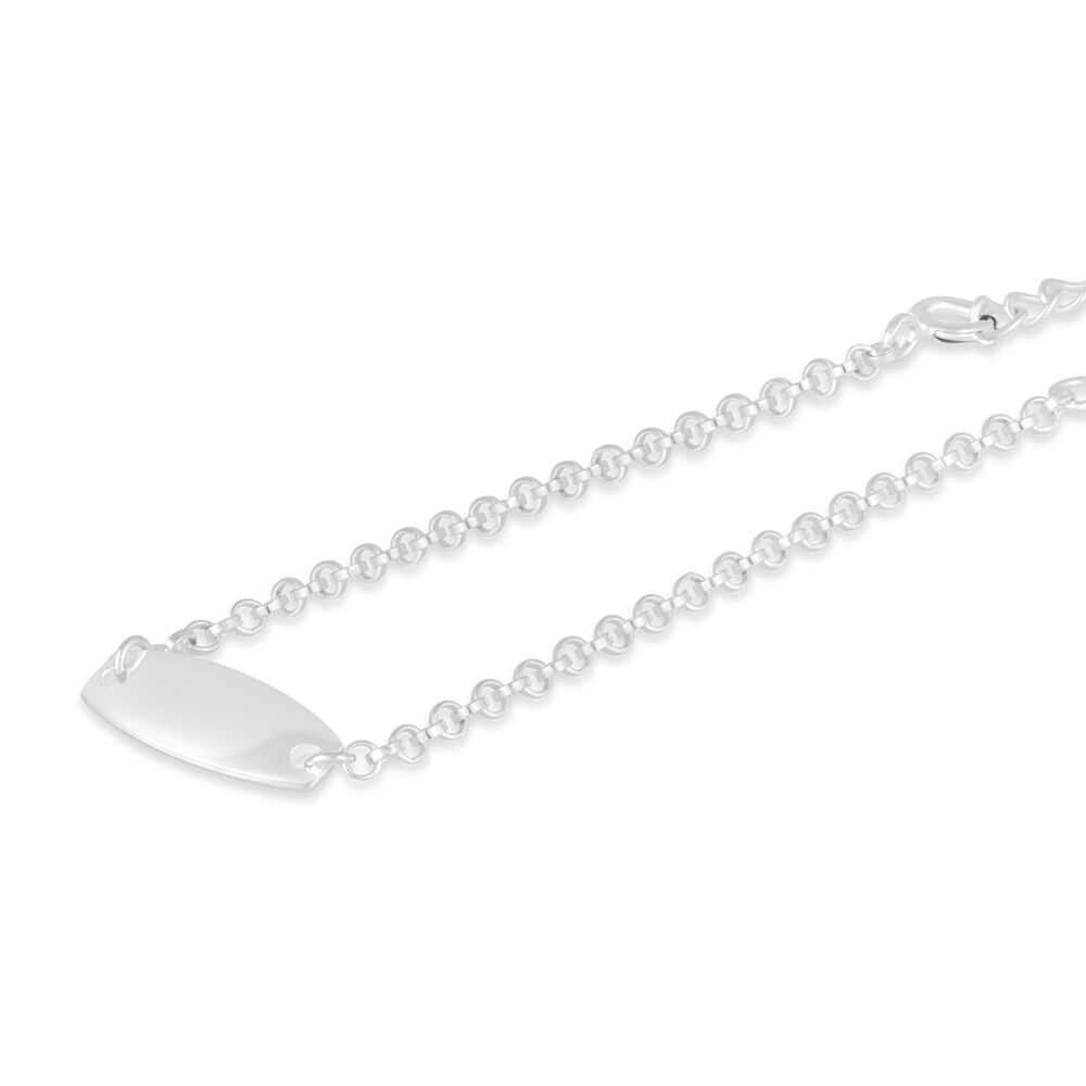 Children's Sterling Silver Identity Bracelet image number 1