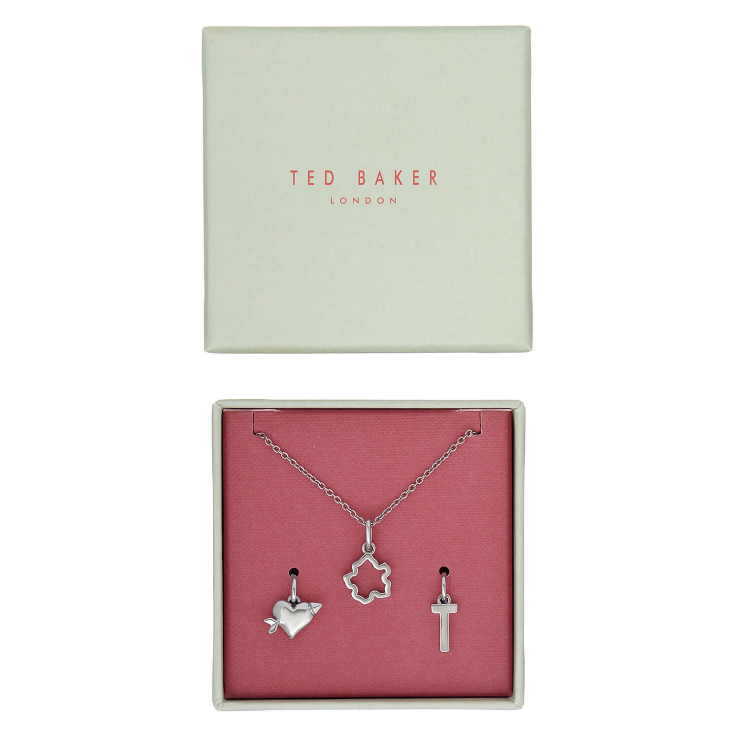 Ted baker heart earrings and necklace set sale