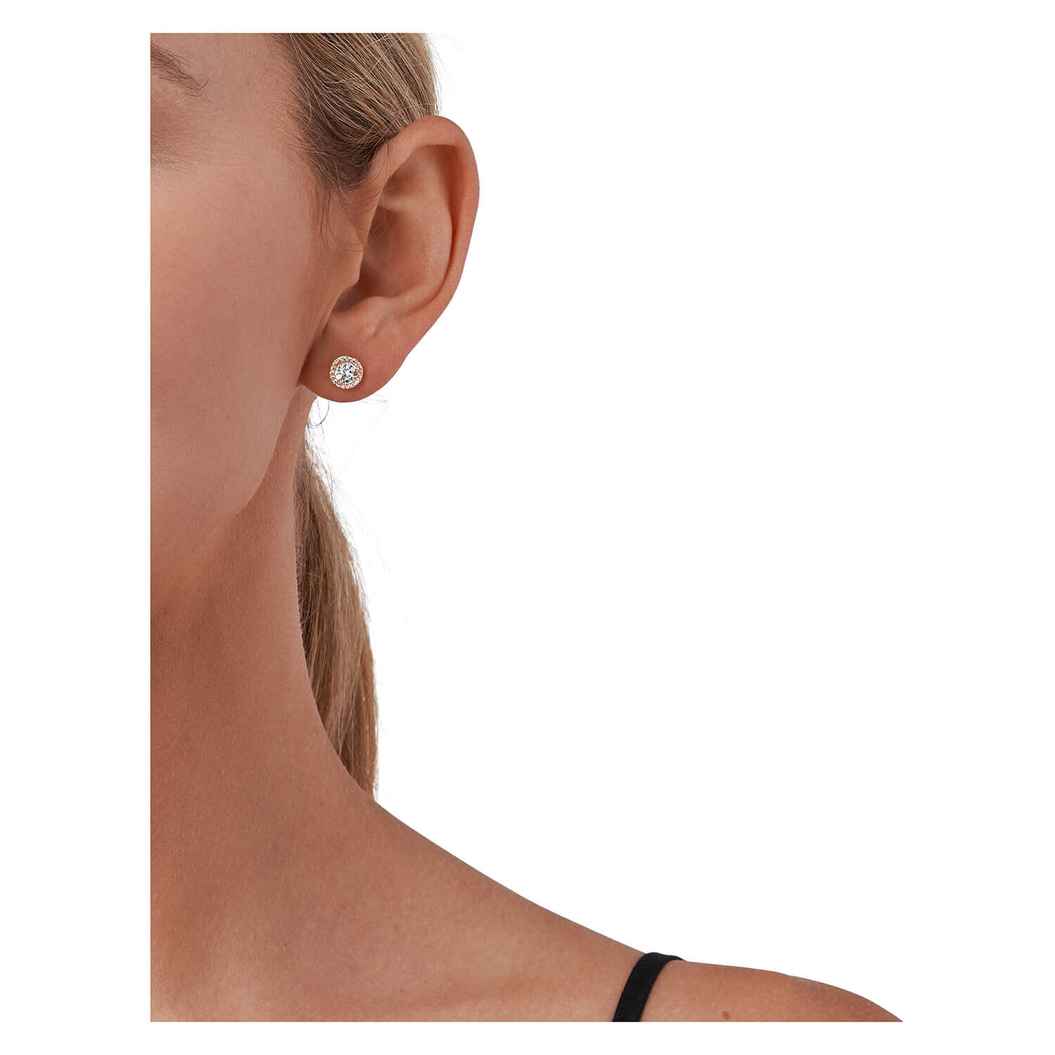 Michael kors rose gold earrings studs sale