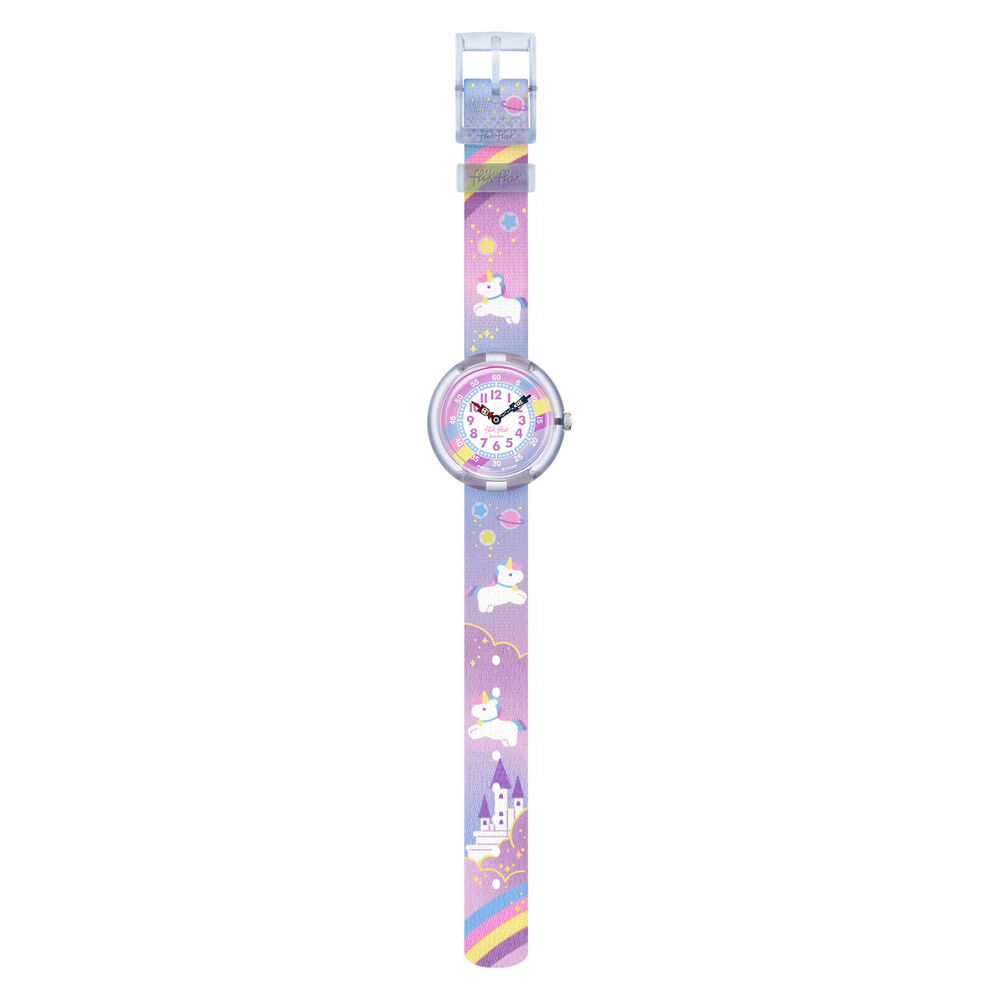 Flik Flak Cuddly Unicorn 30.60mm Quartz Kids Watch image number 2