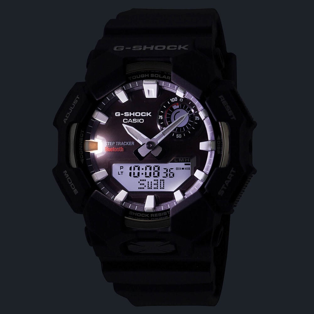G-SHOCK GA-B010 52.3x49.3mm Analogue & Digital Display Black Resin Strap Watch