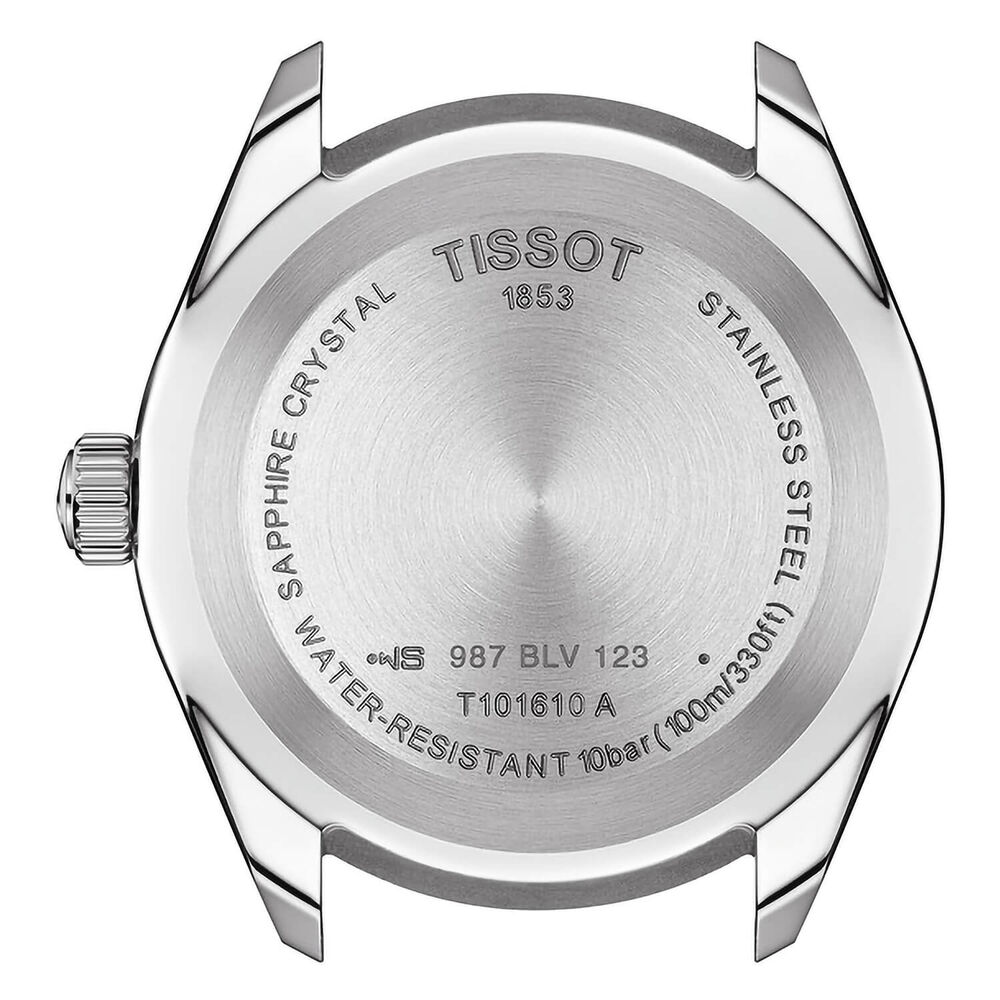 Tissot PR100 Sport 42mm Blue Dial Steel Case Bracelet Watch image number 1