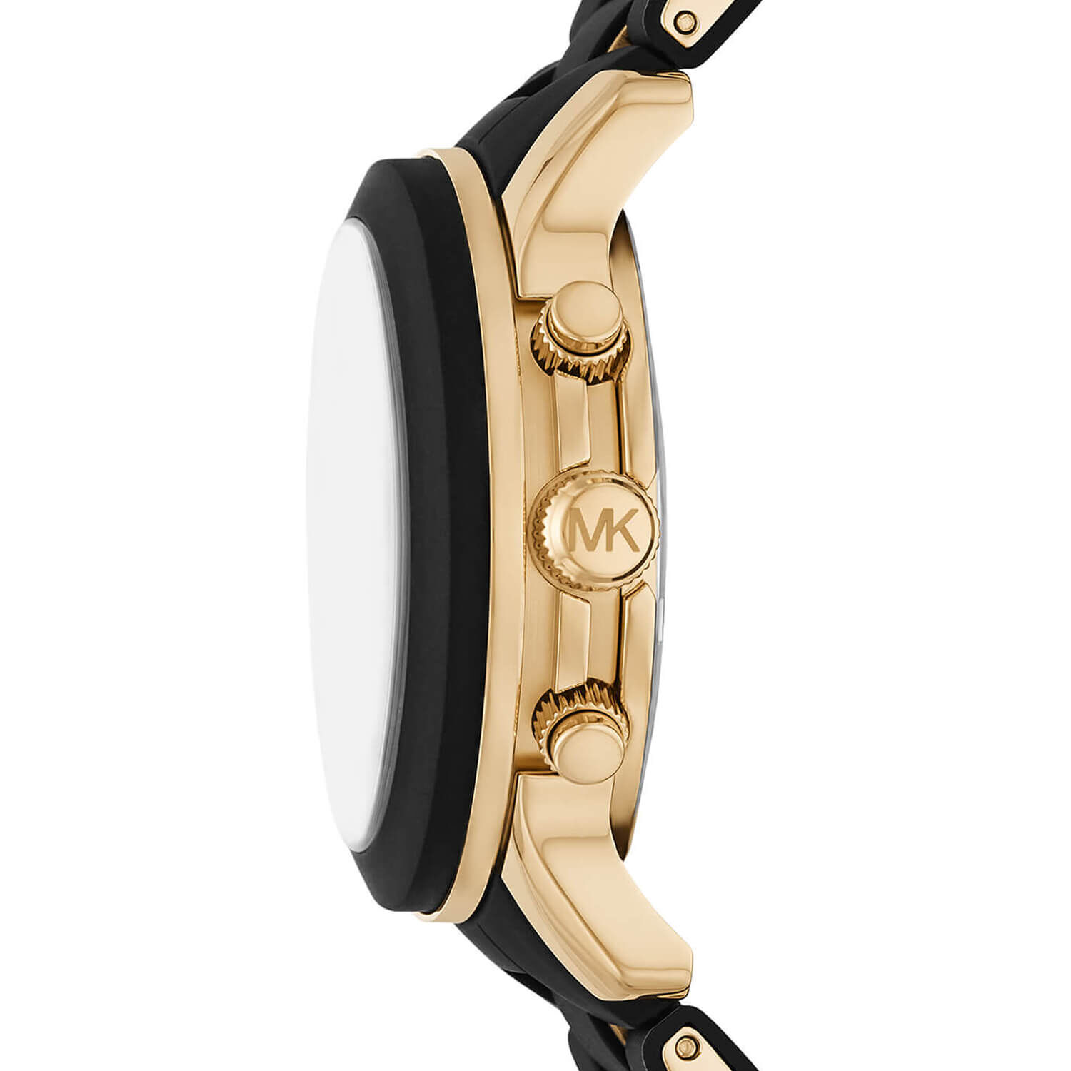 Michael kors watch women's black and gold clearance