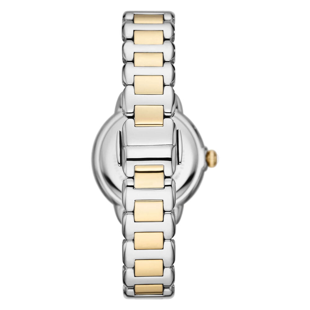 Emporio Armani 32mm Cubic Zirconia Bezel Yellow Gold Bracelet Watch image number 3