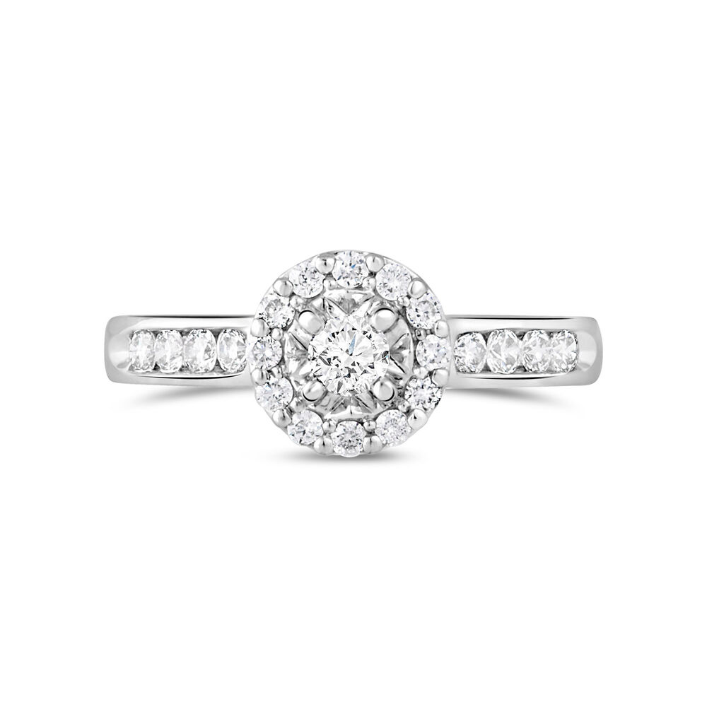 18ct White Gold Engagement Ring
