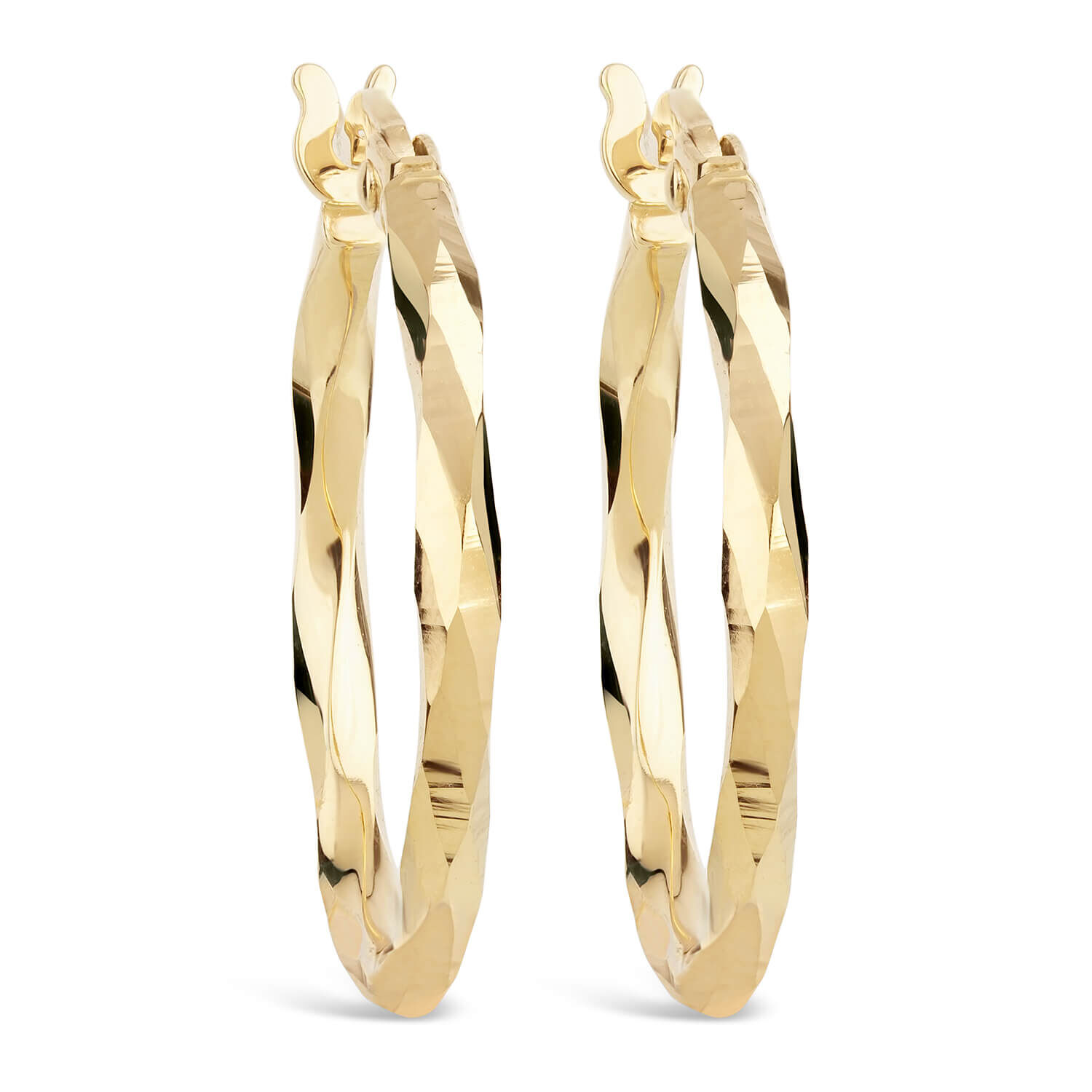 American swiss top gold earrings