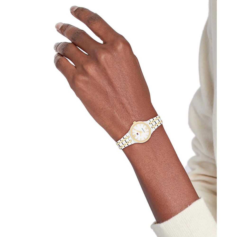 Tommy Hilfiger Mackenzie 25mm Silver Dial Steel Bracelet Watch image number 3