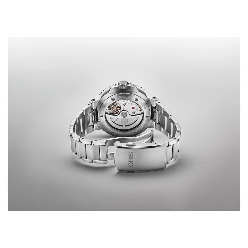 Oris Aquis Calibre 400 41.5mm Anthracite Black Bezel Steel Watch image number 1