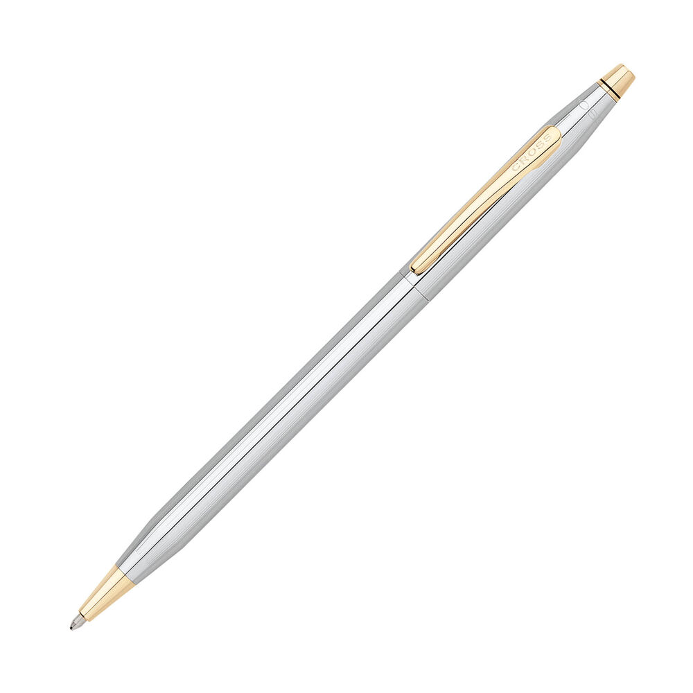 Cross Medalist Two Tone Chrome and Gold Ballpoint Pen image number 0