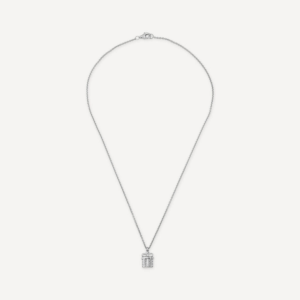 Sterling Silver 0.12ct Diamond Gift Pendant image number 3