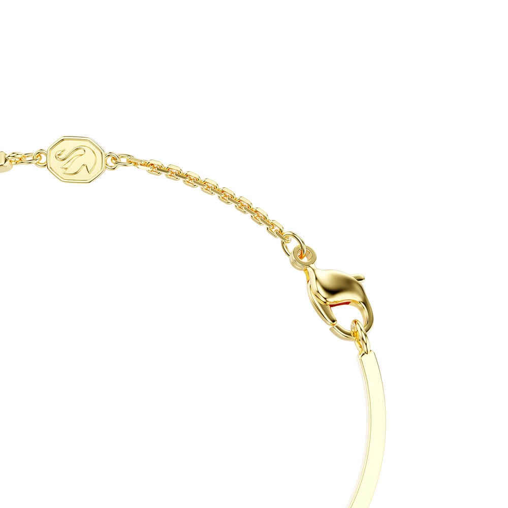 Swarovski Symbolica Crystals 18ct Yellow Gold Finished Eye Bangle