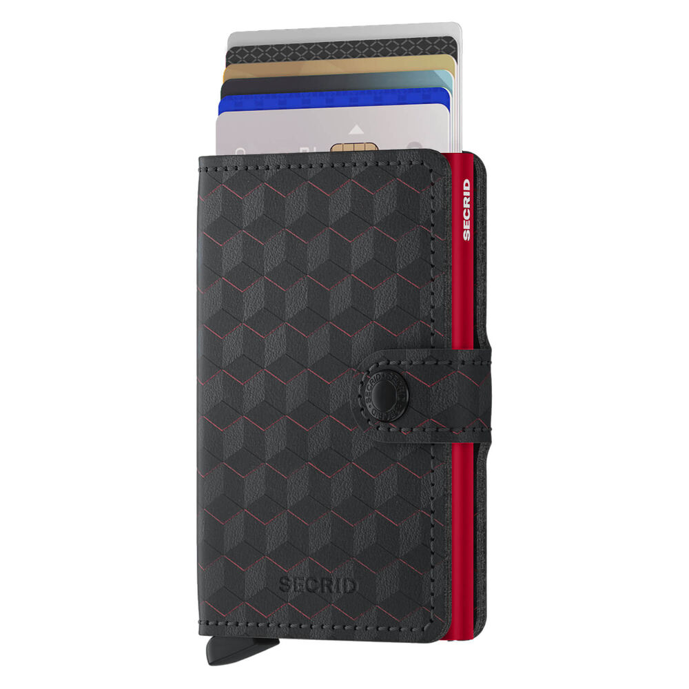 Secrid Optical Black & Red Miniwallet