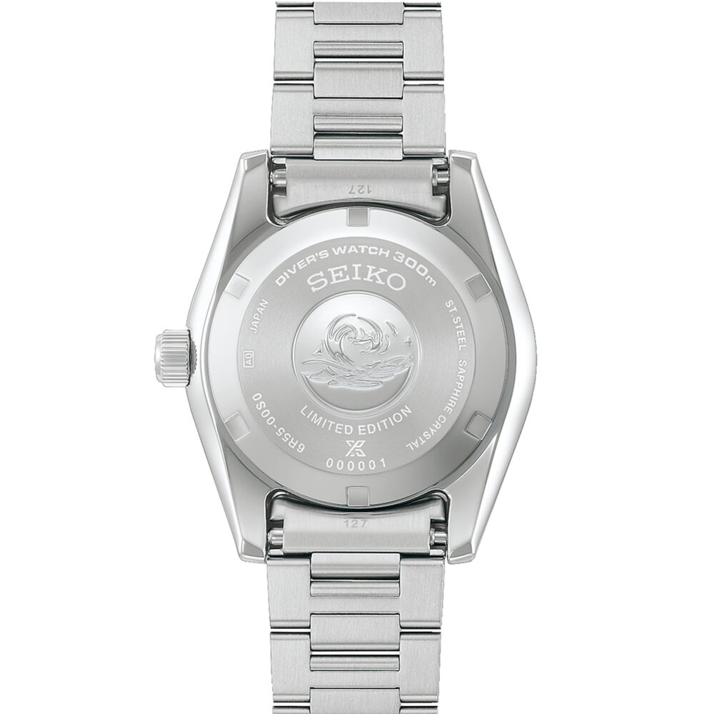 Seiko 145th Anniversary Prospex Diver's 1965 Heritage Limited Edition Silvertone Watch