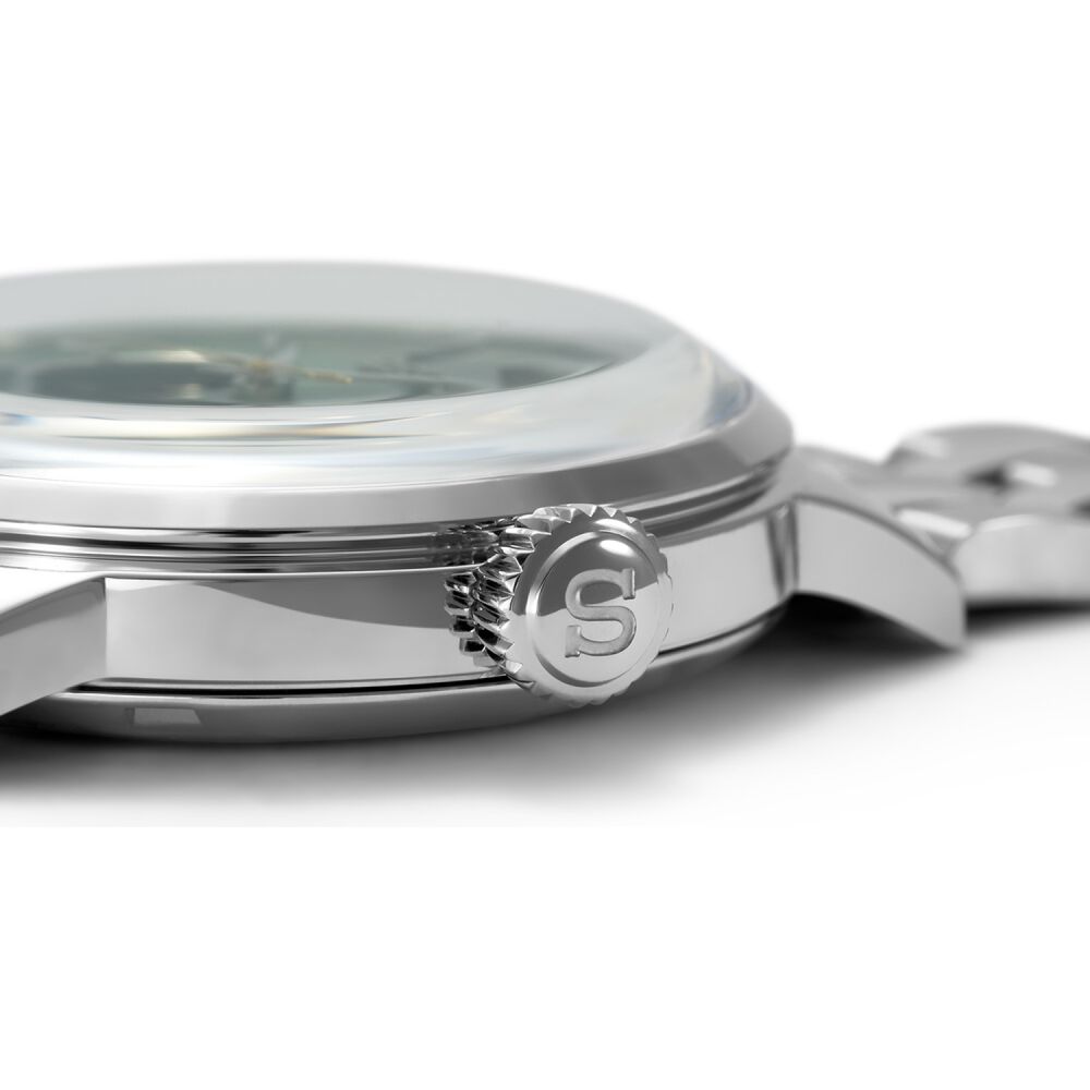 Seiko Presage Cocktail Time Grasshopper 40.5mm Green Dial Bracelet Watch image number 4