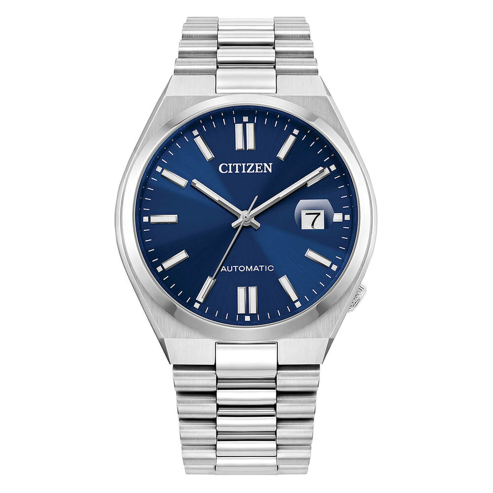 Citizen Tsuyosa 40mm Blue Dial Steel Case Bracelet Watch