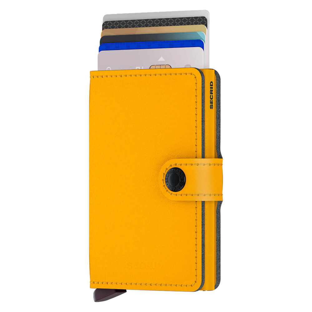 Secrid Mini Yard Powder Ochre Wallet
