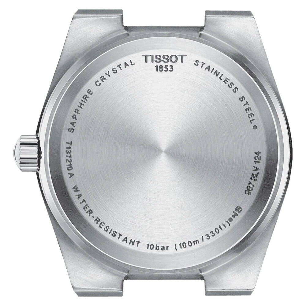 Tissot PRX 35mm Silver Dial Rose Gold Bezel Bracelet Watch