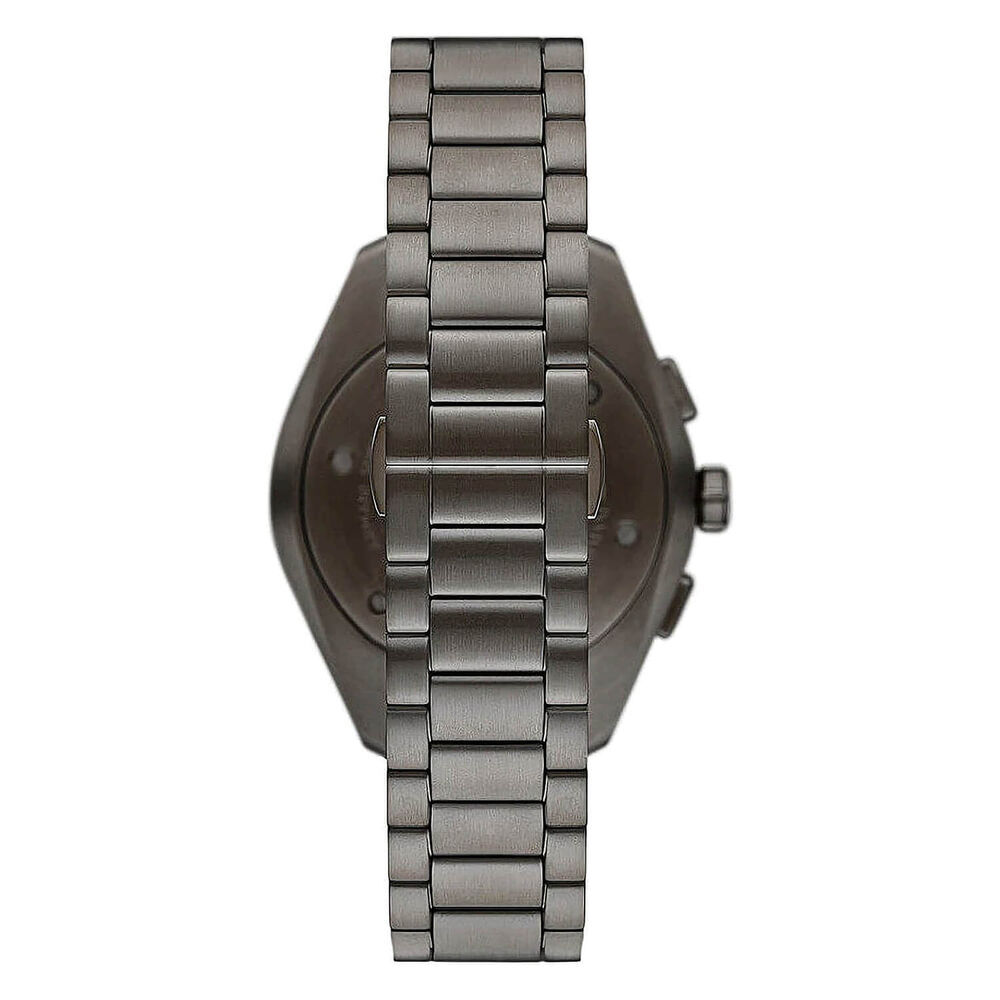 Emporio Armani Claudio 42.5mm Blue Dial Steel Case Watch