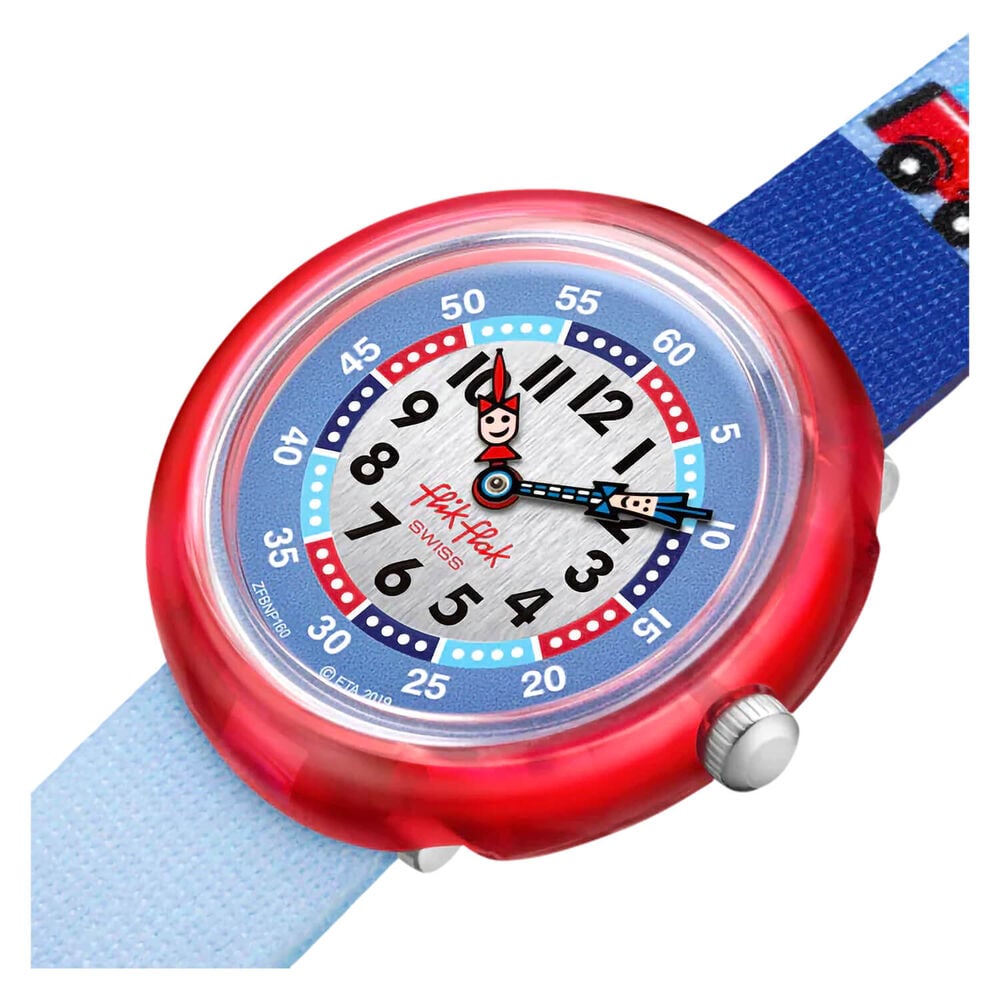 FLIK FLAK Firetruck Kids Watch image number 4