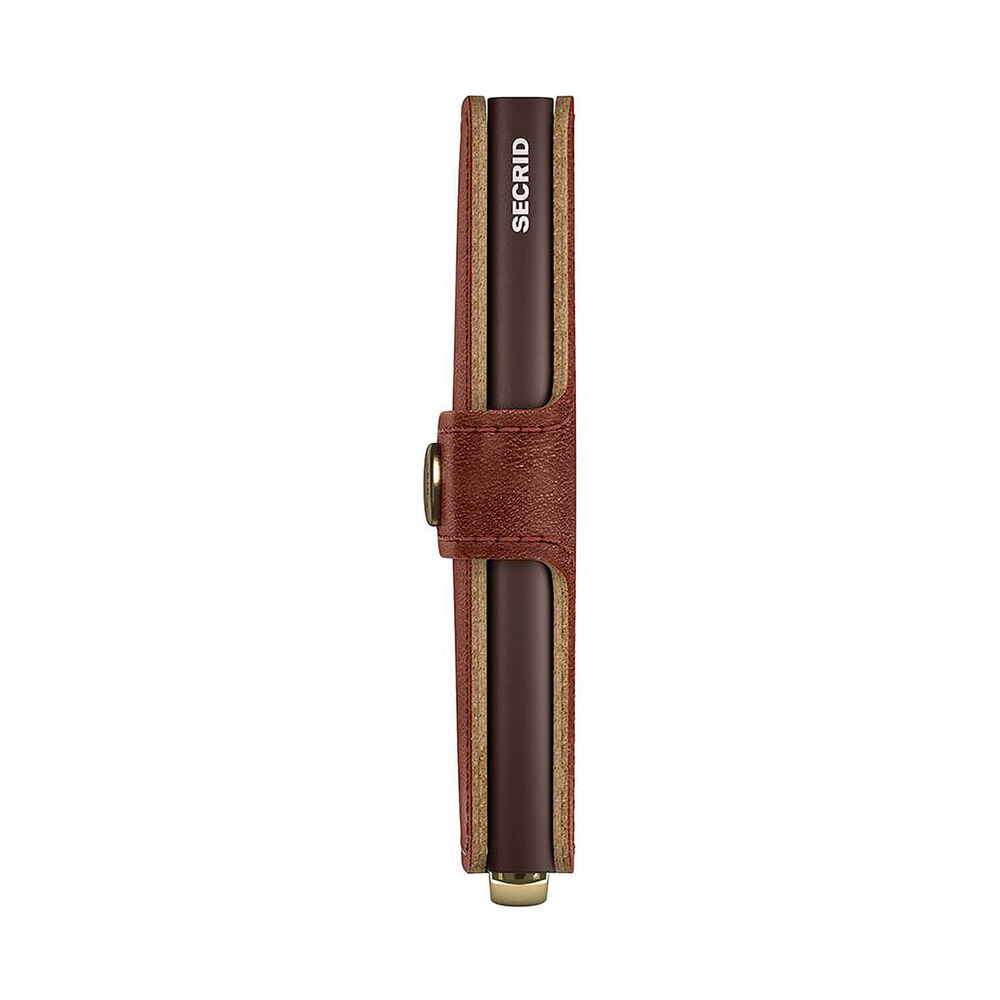 Secrid Basco Whiskey+ Leather Miniwallet image number 4