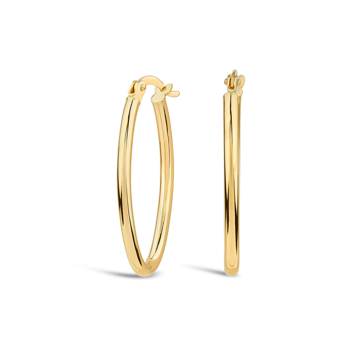 Fields gold 2025 hoop earrings