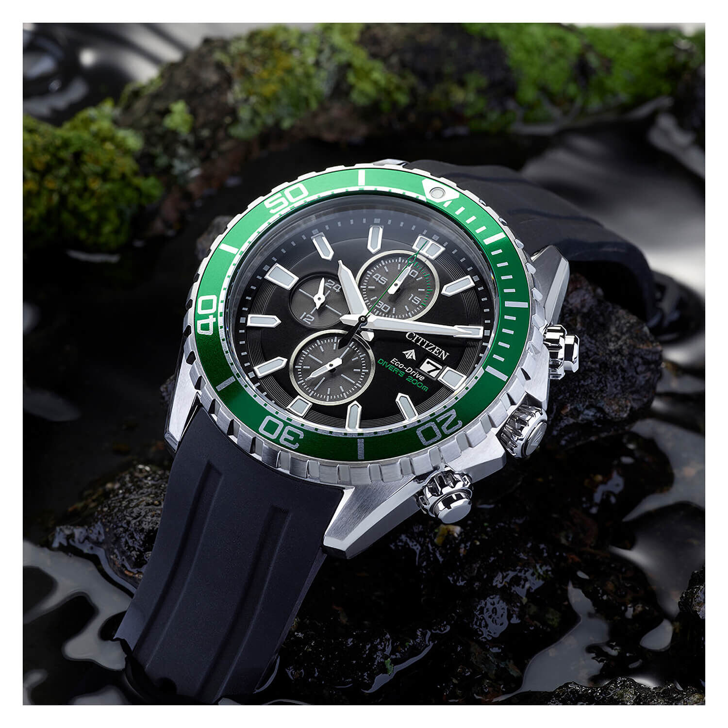Citizen promaster eco drive 200m diver chrono deals