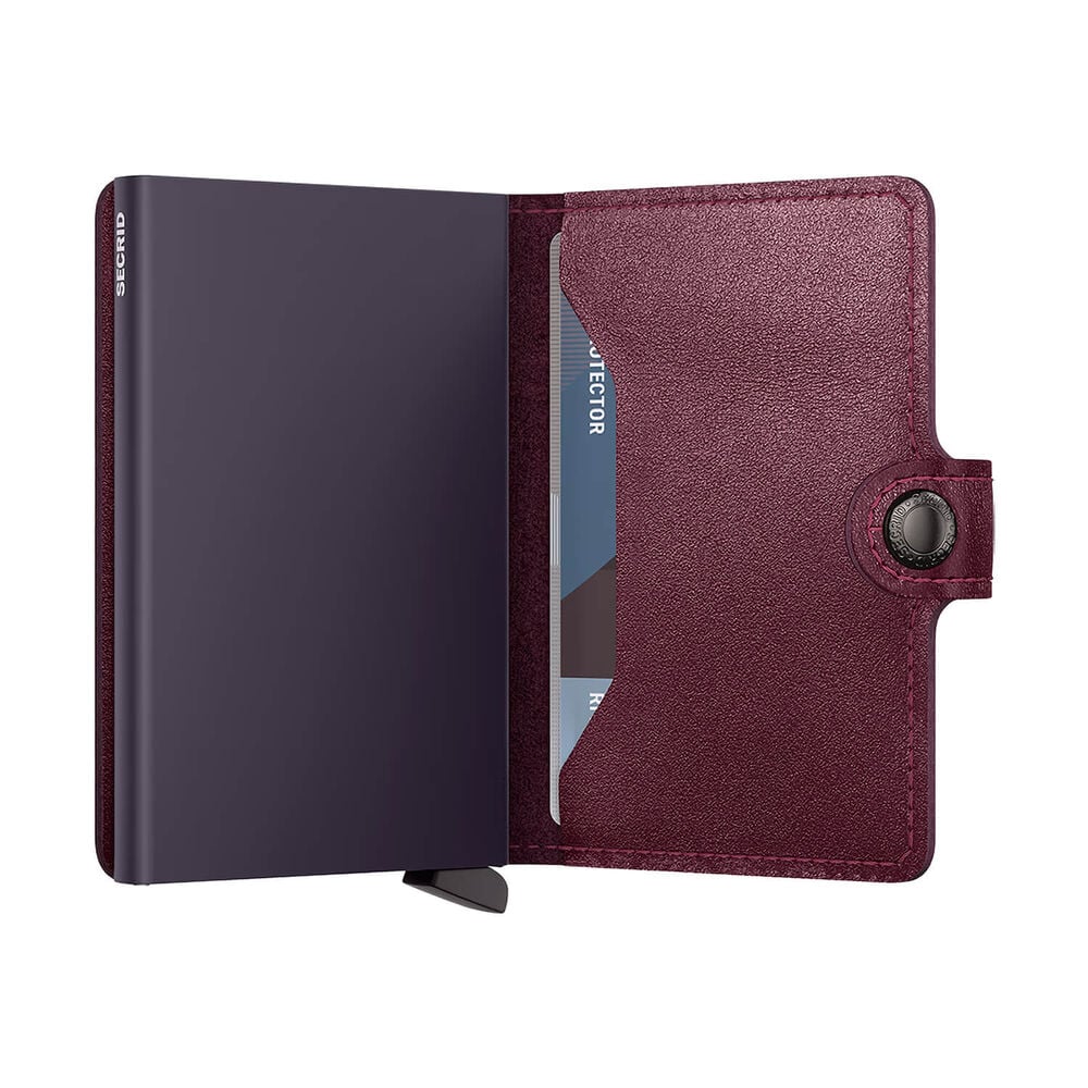 Secrid Original Cranberry Leather Miniwallet image number 4