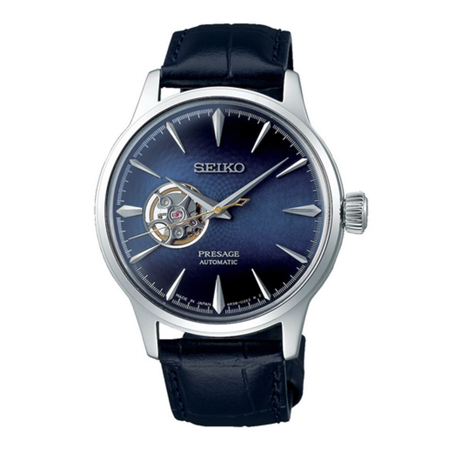 Seiko presage outlet automatic blue dial