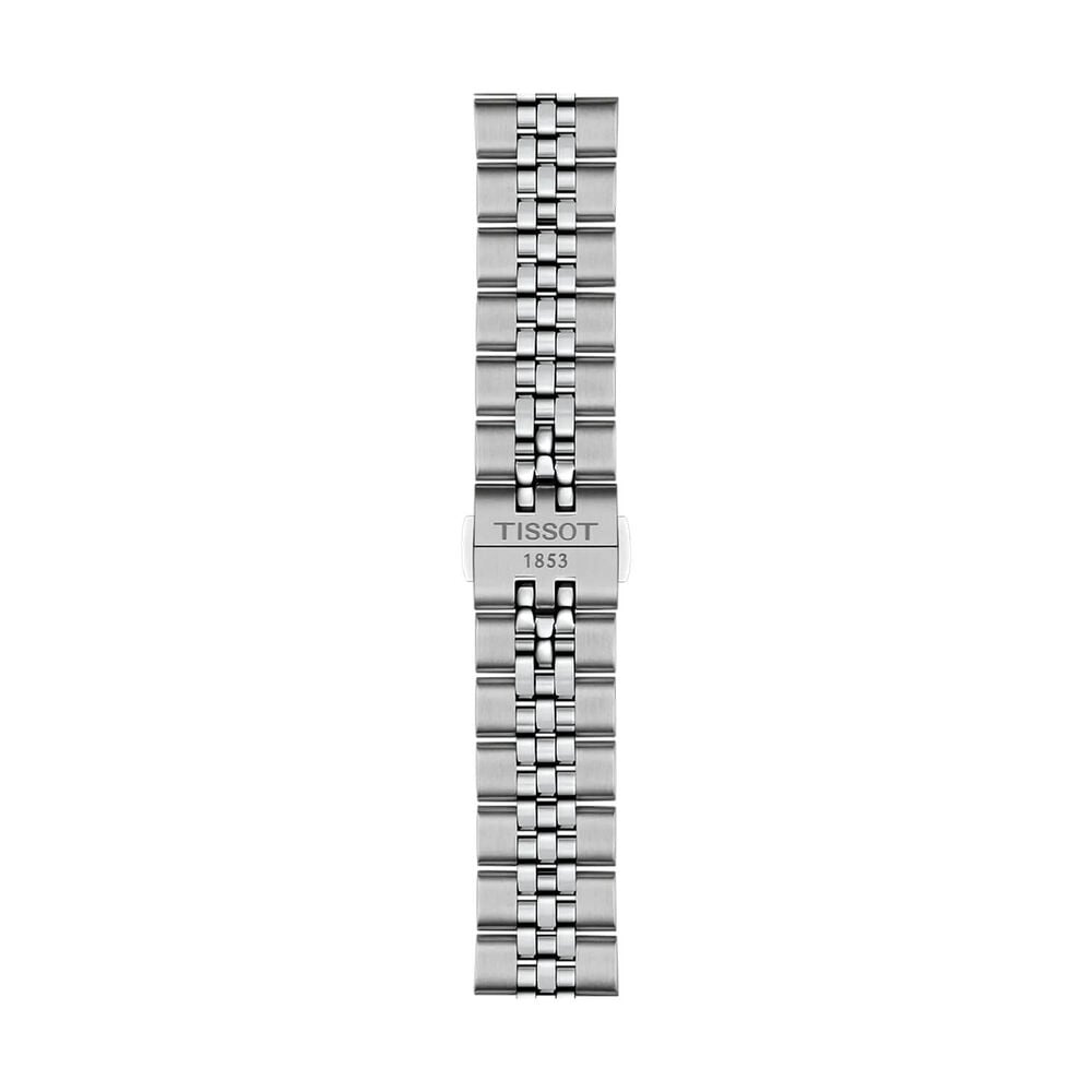 Tissot Ballade 39mm Silver Dial Steel Bracelet Watch image number 3