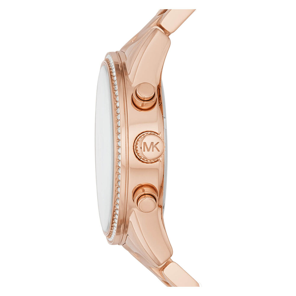 Michael Kors Ritz Rose Dial Rose Steel Ladies' Watch