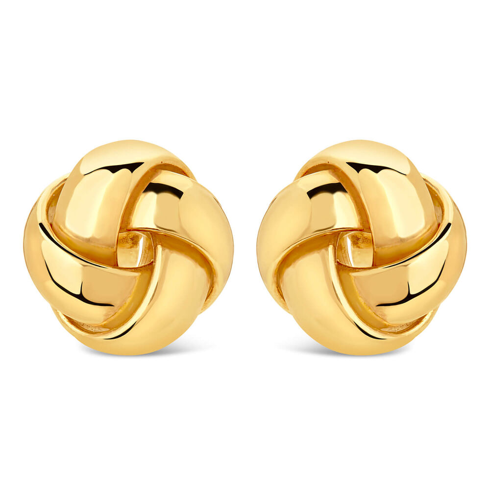 9ct Gold Stud Earring image number 0