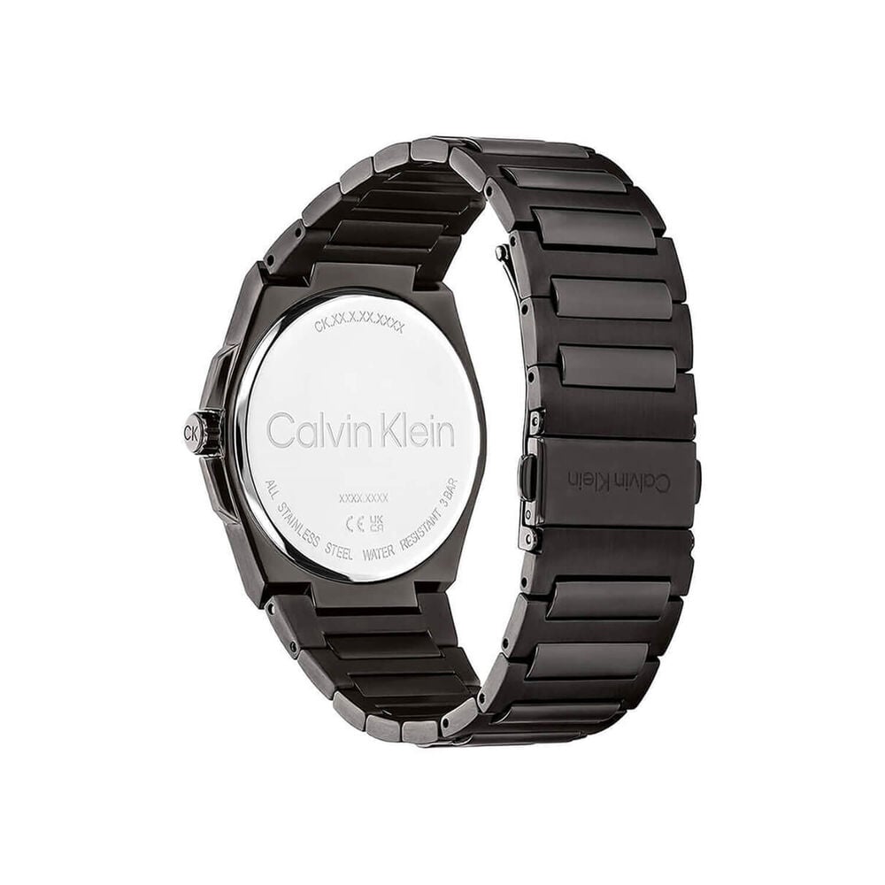Calvin Klein Meta Minimal 41mm Black Dial Steel Bracelet Watch image number 1