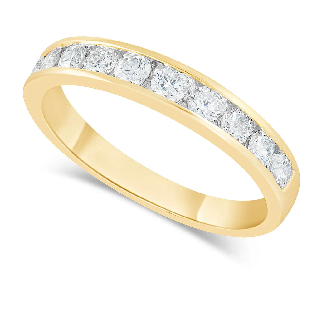 18ct Gold Eternity Ring image number 0
