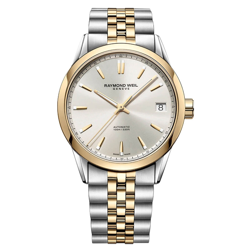 Raymond Weil Freelancer 40mm Silver Dial Two-tone Steel Bracelet Watch image number 0