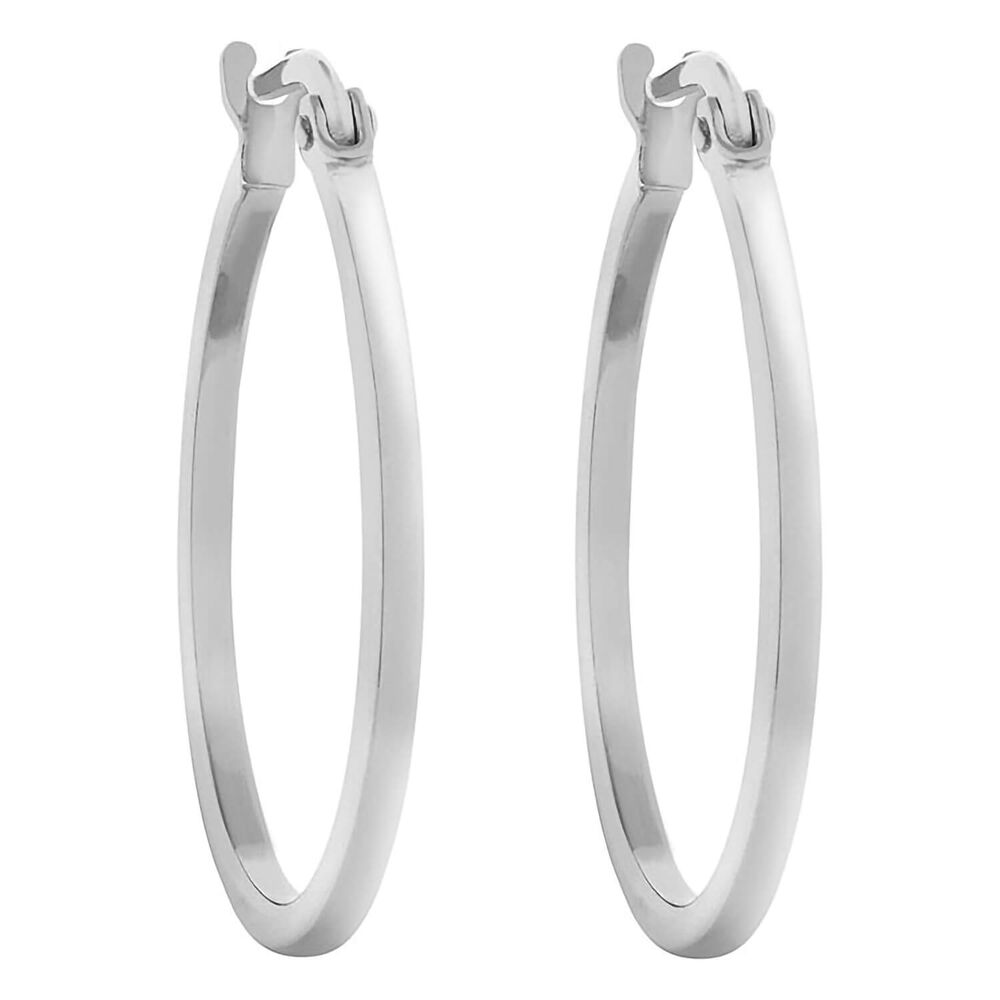 Sterling Silver Hoop Earrings