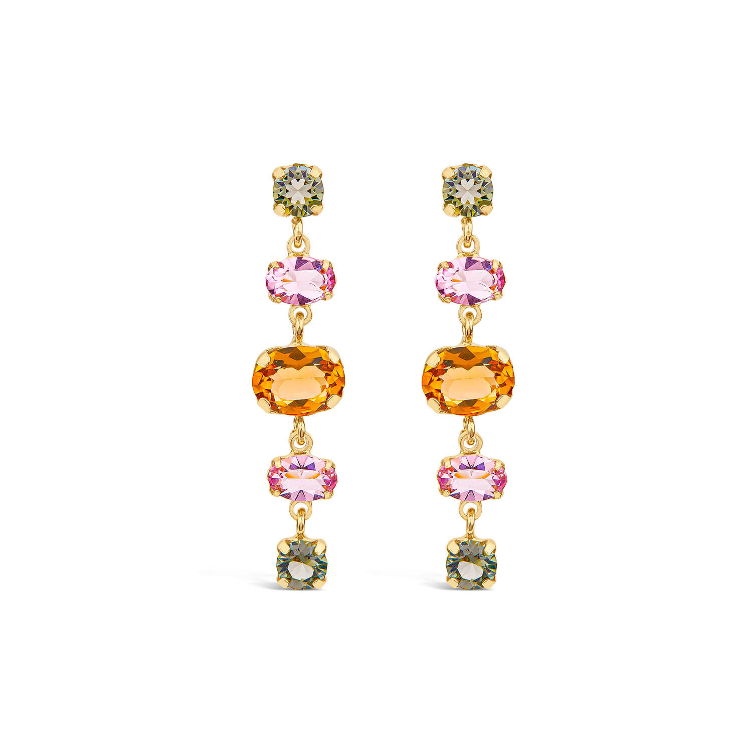Coloured earrings new arrivals