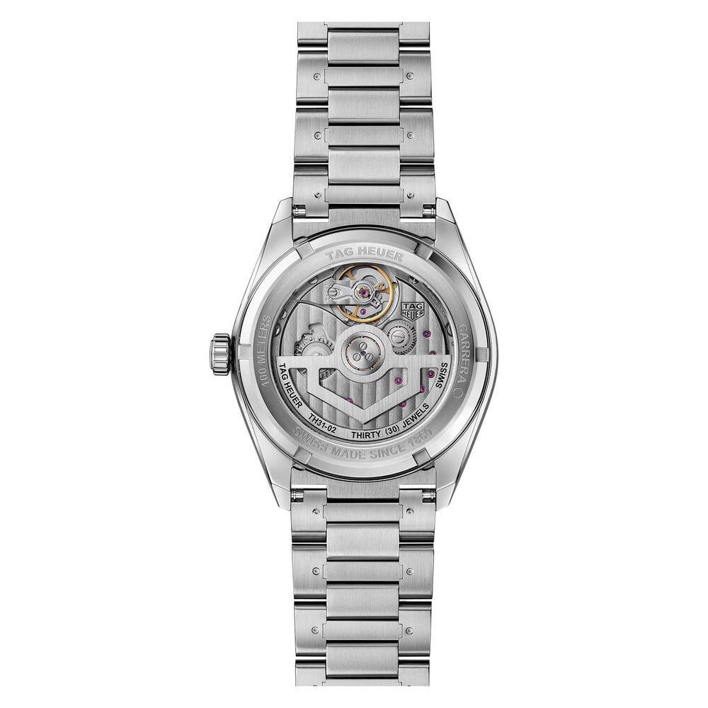 TAG Heuer Carrera Day-Date 41mm Green Dial Steel Bracelet Watch