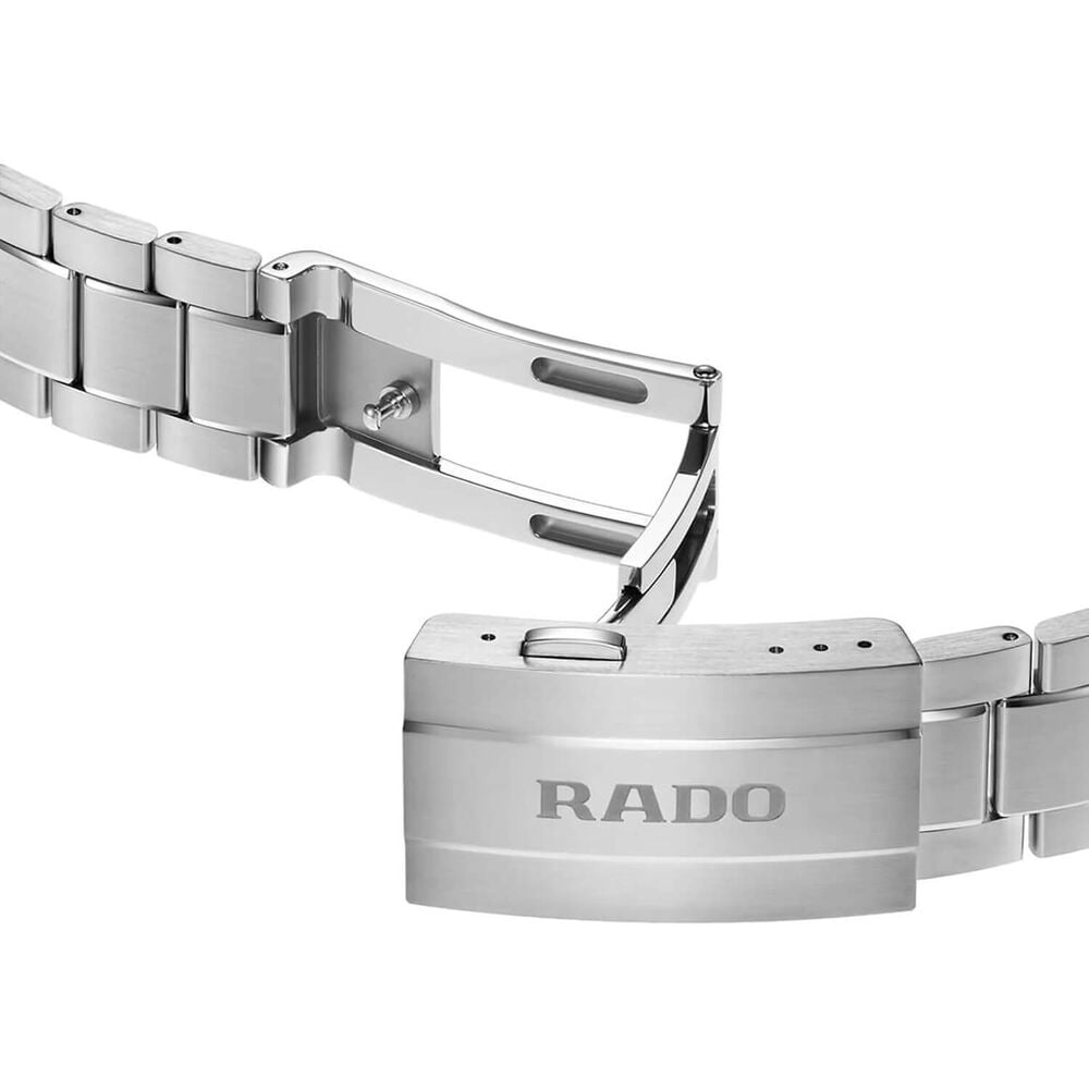 Rado HyperChrome Quartz 41.5mm Ice Blue Dial Steel Bracelet Watch
